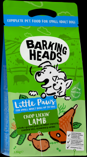 Barking Heads Little Paws Chop Lickin Lamb 1,5 kg