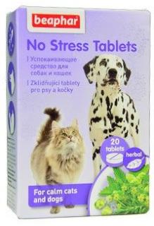 Beaphar No Stress tabletky pro kočky a psy 20 ks