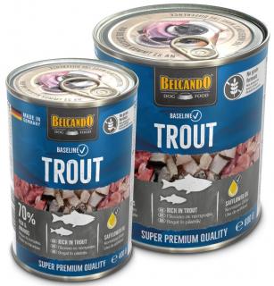 Belcando Baseline Trout - konzerva pro pejsky Velikost: 800 g