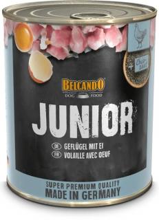 Belcando JUNIOR drůbeží s vejci - konzerva pro pejsky 800 g