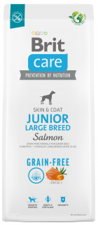 Brit Care Grain Free Junior Large Salmon 12 kg