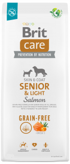 Brit Care Grain Free Senior Light Salmon 12 kg