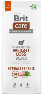 Brit Care Hypoallergenic Weight Loss Rabbit Rice 12 kg