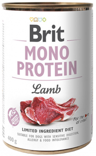 Brit Mono Protein Lamb - konzerva pro psy 400 g