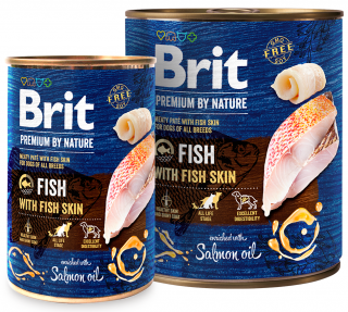 Brit Premium Fish and Skin - konzerva pro psy Velikost balení: 800 g