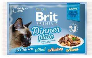 Brit Premium MULTIPACK Dinner Plate - kapsička 4x85 g