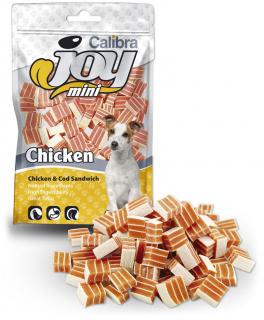 Calibra Joy Mini Chicken and Cod Sandwich 70 g
