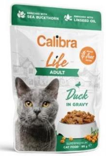 Calibra Life kachna v omáčce - kapsička pro kočky 85 g