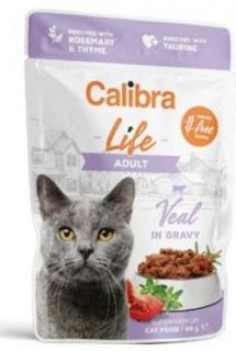 Calibra Life telecí v omáčce - kapsička pro kočky 85 g