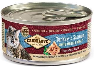 Carnilove krůta a losos - konzerva pro kočky 100 g