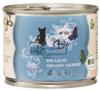 Catz Finefood Bio losos - konzerva pro kočky 200 g