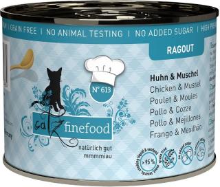 Catz Finefood Ragout kuře s mušlemi - konzerva pro kočky 180 g