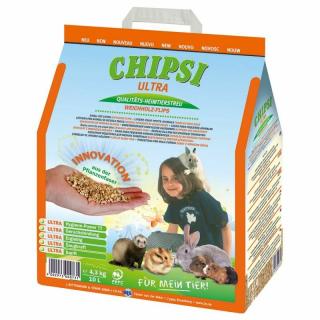 Chipsi Ultra dřevěná podestýlka 4,3 kg