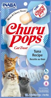 Churu Pops Tuna - pamlsek pro kočky 4x15 g