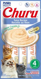 Churu Purée Tuna - pamlsek pro kočky 4x14 g