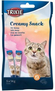 Creamy Snack s krevetami - pamlsek pro kočky 5x14 g