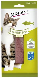 DOKAS filet z tuňáka - pamlsek pro kočky 22 g