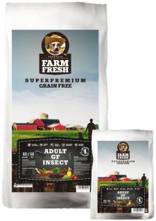 Farm Fresh Adult GF Insect 2 kg - granule pro psy se sušeným hmyzem