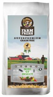 Farm Fresh Adult Mini GF Insect 1,8 kg - granule pro psy se sušeným hmyzem