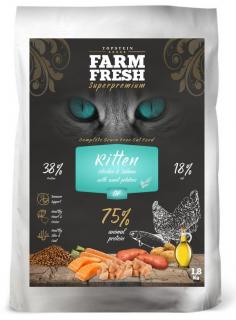 Farm Fresh Kitten Chicken and Salmon 1,8 kg