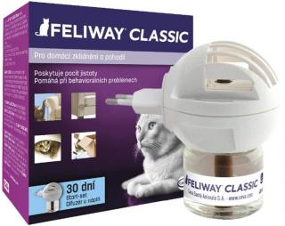 Feliway Classic elektrický difuzér + lahvička s náplní proti stresu kočky 48 ml