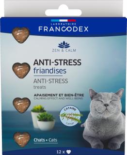 Francodex antistresové pamlsky pro kočky 12 ks