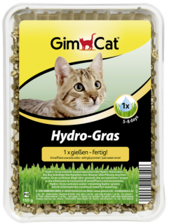 GimCat Hydro-Gras tráva pro kočky v misce 150 g
