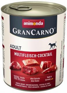 GranCarno Adult různé druhy - konzerva pro psy 800 g Příchuť: multimasový koktejl