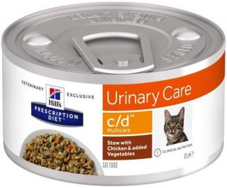Hill's C/D Urinary Multicare kousky v omáčce - konzerva pro kočky 82 g