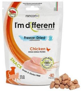 I'm different Raw Freeze-Dried kuře - pamlsky 40 g