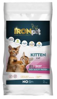 IRONpet Kitten Beef 2 kg