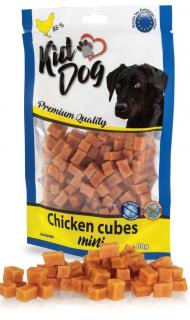 Kiddog mini kuřecí kostičky - pamlsky pro psy 80 g
