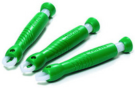 Kleště - pinzeta na klíšťata plast zelené 1 ks