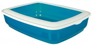 Kočičí WC Cisco s odnímatelným okrajem Barva: modrá