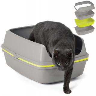 Kočičí WC Lift to sift s proséváním a zvýšeným okrajem