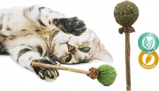 Lízátko matatabi se šantou kočičí - hračka pro kočky