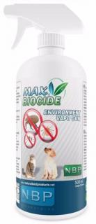 Max Biocide přírodní antiparazitní sprej ENVIRONMENT NA PROSTŘEDÍ 500 ml