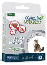 Max Biocide přírodní OBOJEK pro kočky 42 cm