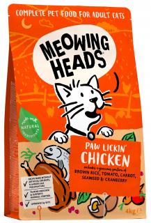 Meowing Heads Paw Lickin Chicken 4 kg  + 450 g ZDARMA
