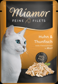 Miamor Feine Filets in Jelly kuře a tuňák - kapsička 100 g