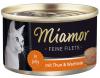 Miamor Feine Filets s tuňákem a křepelčími vejci v želé - konzerva pro kočky 100 g