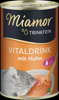 Miamor VITALDRINK vývar s KUŘECÍMI prsíčky 135 ml