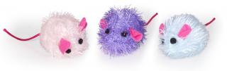 Míček myška strašidýlko 4,5 cm - kočičí hračka