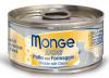 Monge Natural Dog kuře sýr - konzerva 95 g