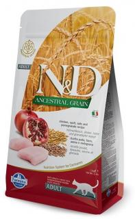 N&D Ancestral Grain Cat Adult Chicken Pomegranate 1,5 kg