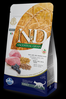 N&D Ancestral Grain Cat Adult Lamb Blueberry 1,5 kg