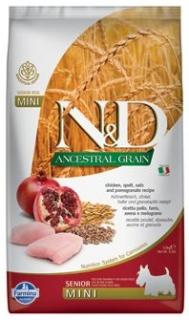 N&D Ancestral Grain Senior Mini Chicken Pomegranate 2,5 kg