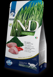 N&D Cat Spirulina Lamb Wolfberry 1,5 kg