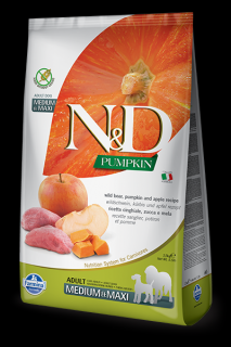 N&D GF Pumpkin Adult Boar Apple 12 kg