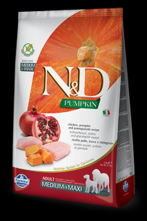 N&D GF Pumpkin Adult Chicken Pomegranate 12 kg